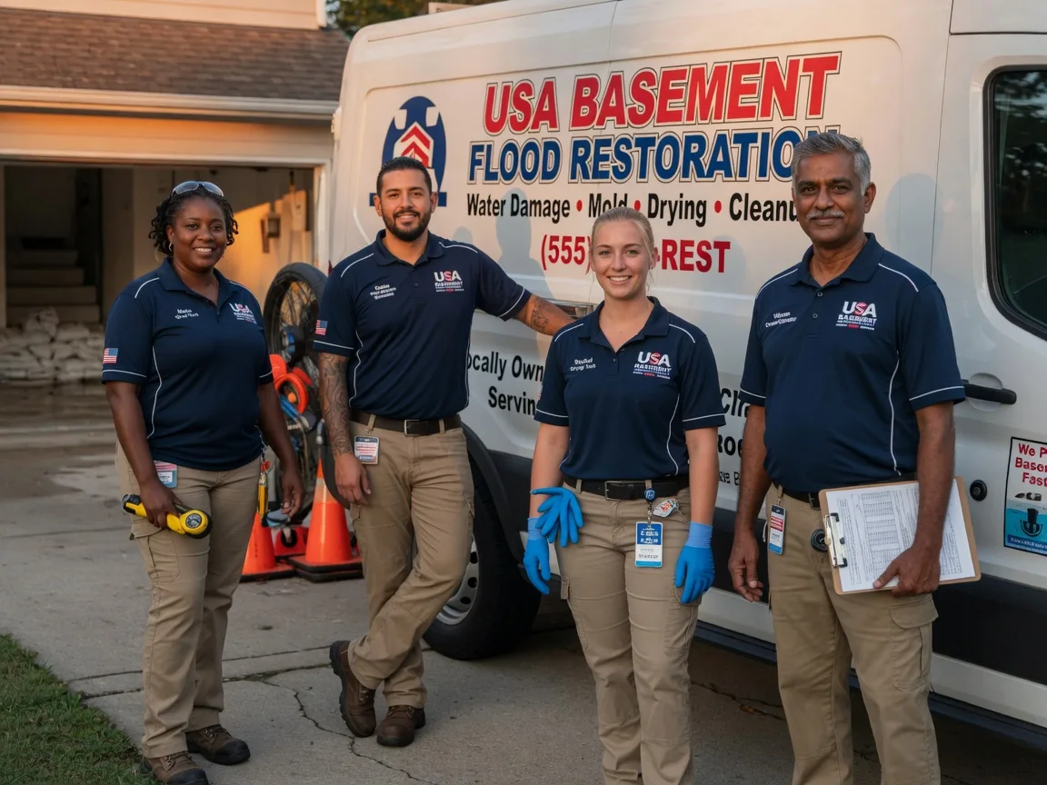 Basement Flood Cleanup company in Norvell, MI